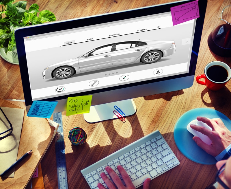 Buying cars online