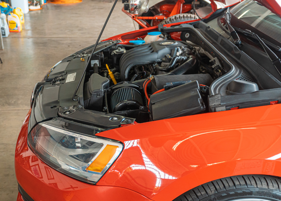 Jumpstarting a car