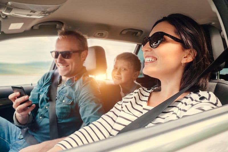 Prevent car sickness on roadtrip